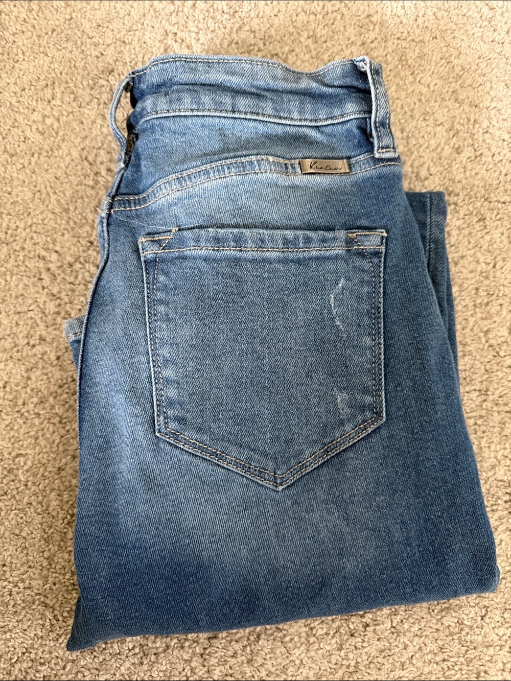 Kancan Women's Blue Denim Jeans